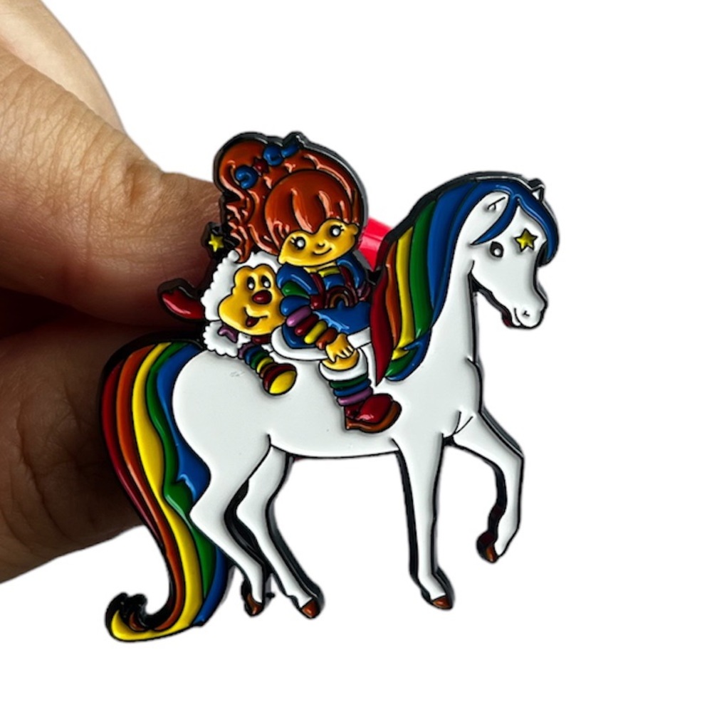 Rainbow Brite Enamel Pin